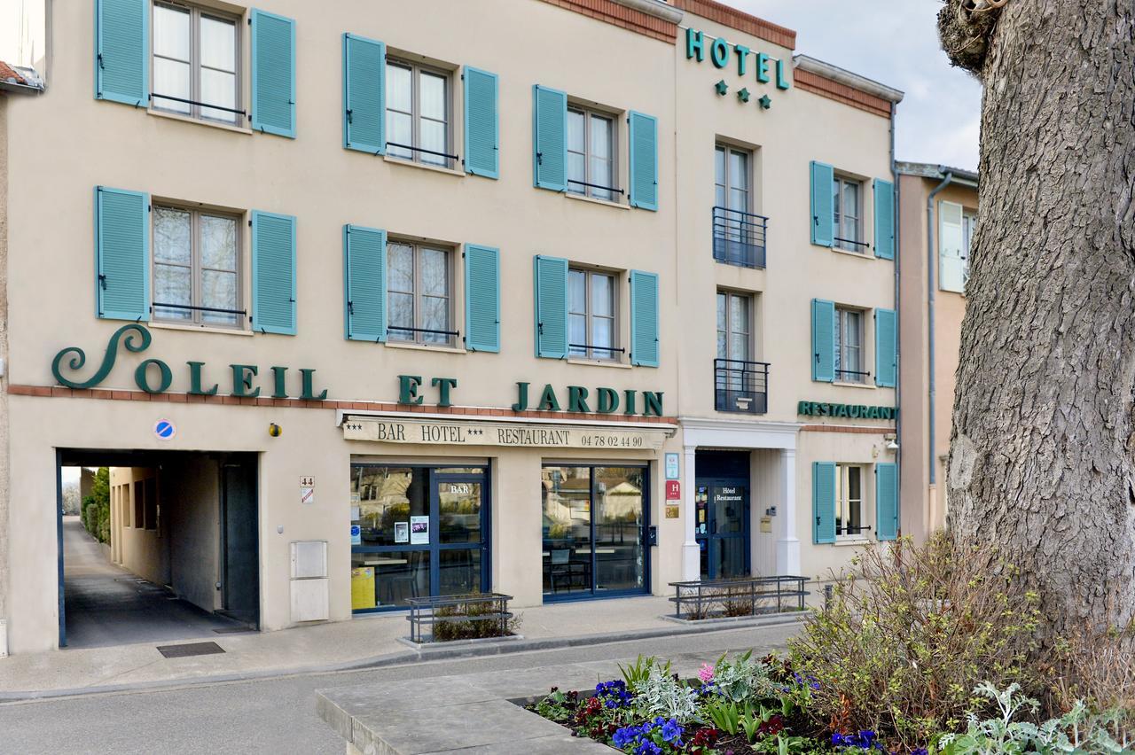 ホテル Soleil Et Jardin Solaize エクステリア 写真